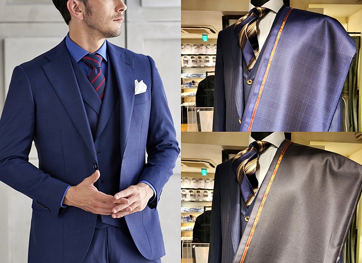 美しい艶が上品なスーツをつくる人気の素材「ウール＆シルク」 – ENJOY