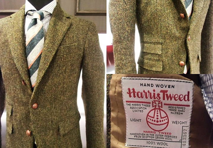 ツイード生地とは ハリス ツイード Harris Tweed の着こなし方 Enjoy Order Magazine