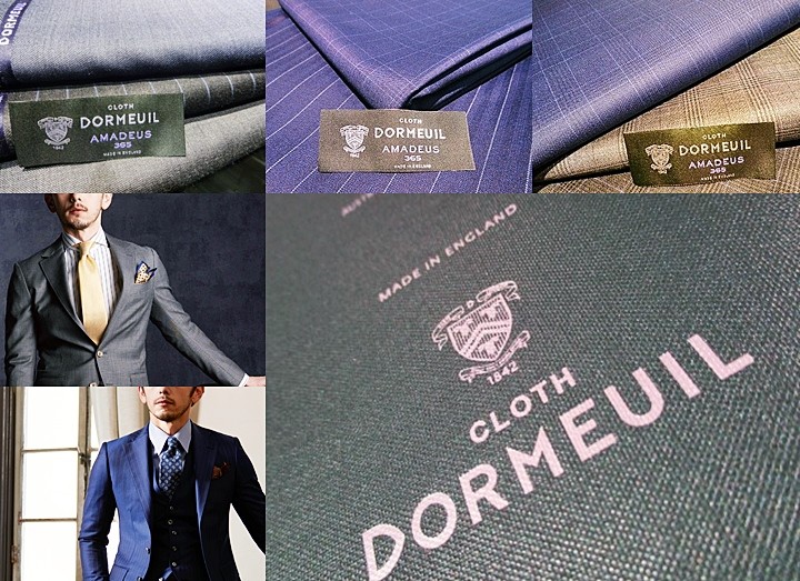 こだわりのスーツを1年中楽しめる Dormeuil ドーメル Amadeus 365 アマデウス 365 Enjoy Order Magazine