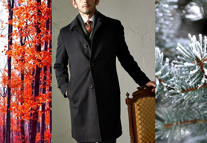 バルカラー ステンカラー コートの着こなし方 スーツ カジュアルなメンズコーデ Enjoy Order Magazine