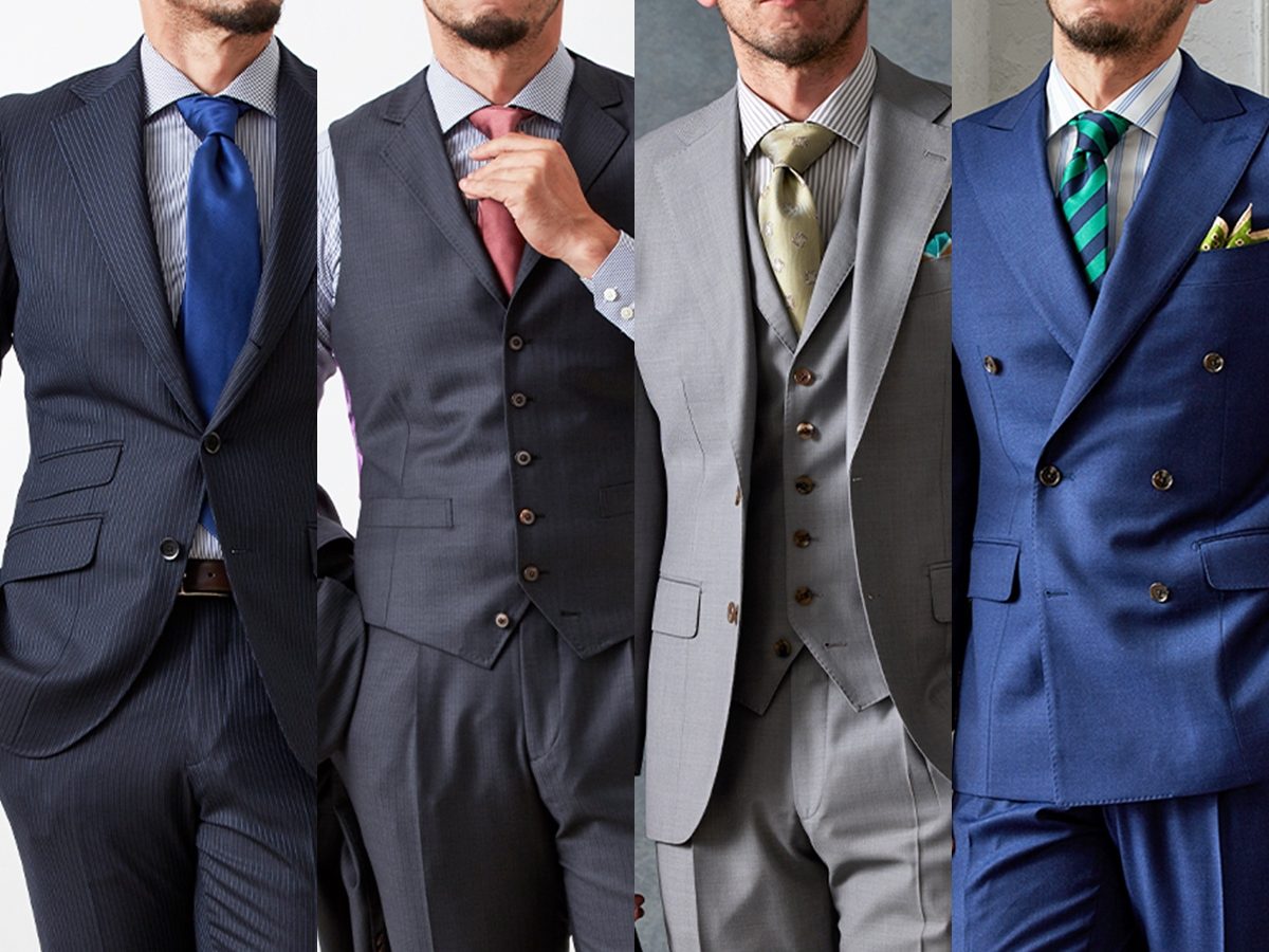 スーツの種類とは～シーンごとに最適なスーツの種類～ – ENJOY ORDER