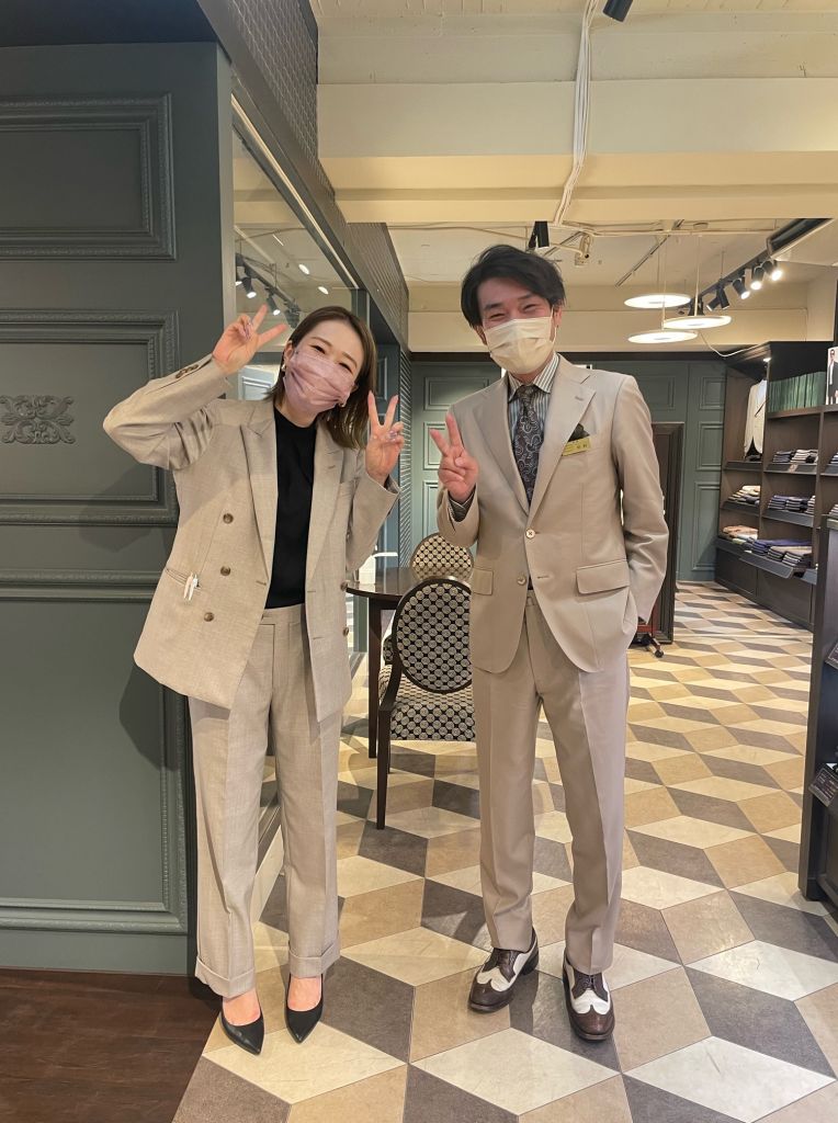 👔私と店長👔【大阪本町店】｜オーダースーツ専門店 GlobalStyle