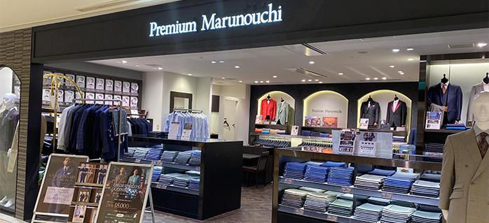 Premium Marunouchi なんばパークス店（なんば駅）｜オーダースーツ専門店 GlobalStyle